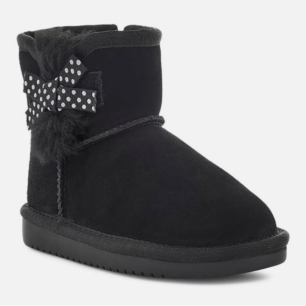 Koolaburra by UGG Victoria Mini Dots Black Boots for Toddler Size 6